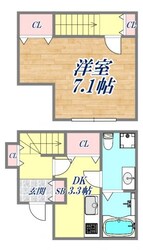 あんしん＋稲葉荘の物件間取画像